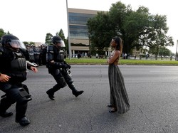 Fotonya Jadi Viral, Wanita Kulit Hitam AS: Saya Senang Bisa Selamat