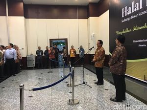 Gelar Halalbihalal, Sofyan Djalil: Saya Jarang Open House