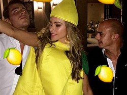 Sofia Vergara Rayakan Ultah ke-44 dengan Pesta Bertema Lemon