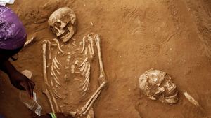Ditemukan Makam Kuno Orang Filistin di Israel