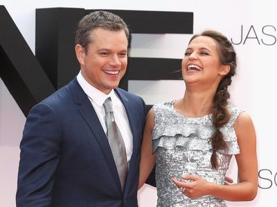 Keserasian Alicia Vikander dan Matt Damon di Pemutaran Jason Bourne