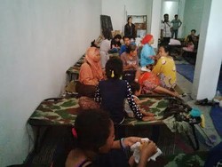 Warga Srengganan Korban Kebakaran Ditampung di Ponpes An-Nawawi