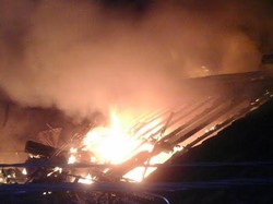 24 Rumah Petak di Srengganan Ludes Terbakar