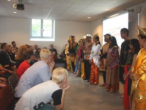 Anak-anak Indonesia Memesona Denmark dengan Kuliner dan Tarian Tradisional