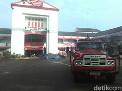 900 Kios Ludes, Pasar Legi Blitar Ditutup Total Pasca Kebakaran
