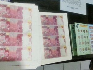 Pengedar Uang Palsu di Ciputat Ditangkap, 1 Kardus Berisi Rp 48 Juta Disita