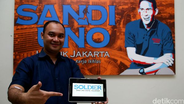 Sahabat Sandiaga Uno Luncurkan Soldier