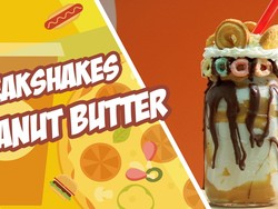 Meleleh! Freakshakes Peanut Butter