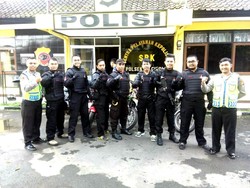 Mengenal Tim Bulik, Polisi Bermotor Trail di Kota Sukabumi