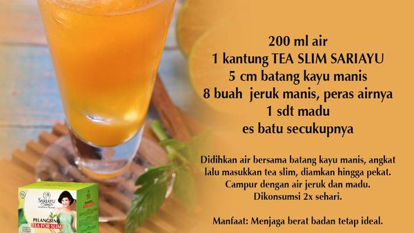 CINNAMON ORANGE WEIGHT CONTROL TEA