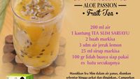 LOW CHOLESTEROL ALOE PASSION FRUIT TEA