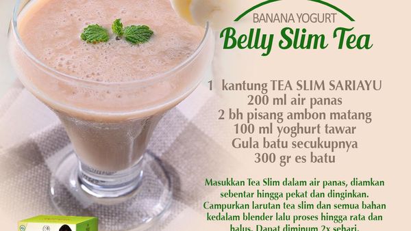 BANANA YOGHURT BELLY SLIM TEA