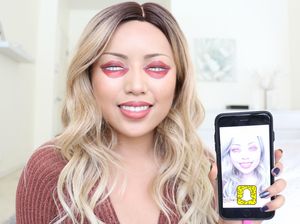 Kreasi Unik 6 Vlogger Kecantikan Buat Tutorial Makeup ala Filter Snapchat
