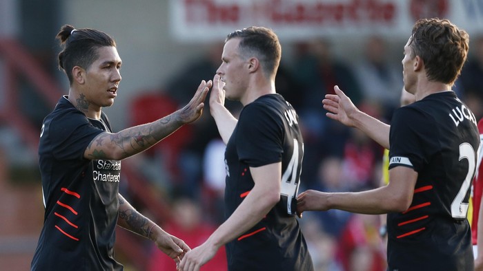 Liverpool Menang Telak pada Laga Pramusim