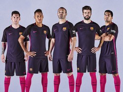 Barca Pakai Warna Ungu untuk Seragam Tandang