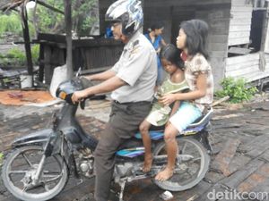 2 Bocah yang Selamat Lawan Buaya Rupanya dari Suku Mantang Alias Suku Laut