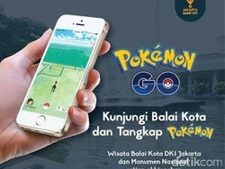 Anda Diundang Berburu Pokemon di Monas dan di Balai Kota DKI
