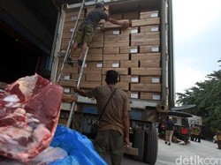 Bulog Pasok 35 Ton Daging Kerbau India ke Sumsel dan Babel