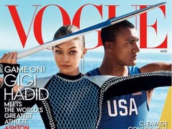 Gigi Hadid Berenang dengan Gaun Sequin Rp 65 Juta