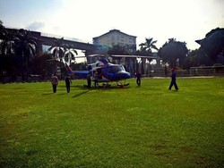 Kakorlantas Polri Tinjau Arus Balik di Nagrek dan Tol Cipali Lewat Udara