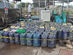 Pencuri Minyak Mentah dari Pipa Pertamina di Prabumulih Baku Tembak dengan Polisi