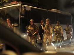 Lebih dari 1.500 Tentara Pembangkang Ditangkap Usai Kudeta di Turki