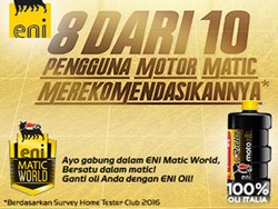 8 dari 10 Orang Memilih Pelumas Ini untuk Jadikan Performa Motor Matic Optimal