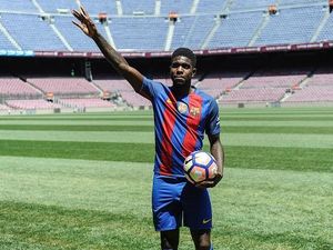 Umtiti: Barcelona adalah Tantangan Berisiko Tinggi yang Harus Diambil