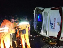 Kecelakaan Maut di Batang, Polisi Masih Periksa Sopir Bus Kramat Djati