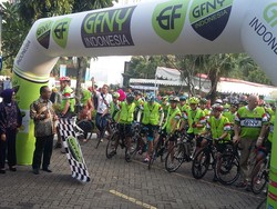 300 Pegowes Ramaikan Launching GFNY di Jakarta