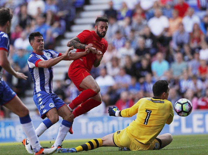 Liverpool Taklukkan Wigan Dua Gol Tanpa balas