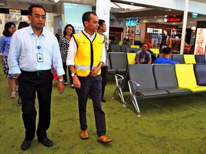 Bos AP II Cek Kesiapan Bandara Sultan Thaha