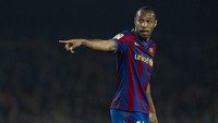 Thierry Henry. Direkrut Barca dari seharga 24 juta euro. Foto: Manuel Queimadelos Alonso/Getty Images