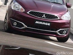 Mitsubishi Mirage Model Anyar Mendarat di Jakarta