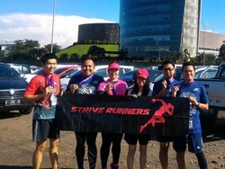 Strive Runners Antusias Rasakan Rute Baru MILO Jakarta International 10K