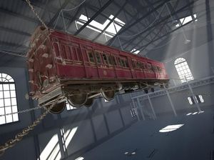 Super Seram! Wahana Kereta Hantu 4D di Inggris