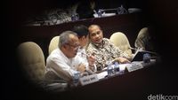 3 Menteri Raker dengan Komisi V