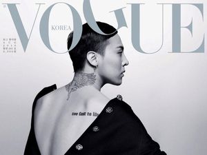Tampil di Vogue Korea, G-Dragon Dipotret Langsung Oleh Karl Lagerfeld