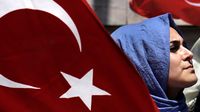Aksi Dukungan untuk Presiden Turki