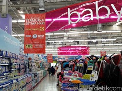 Diskon 30% Perlengkapan Bayi di Transmart Carrefour