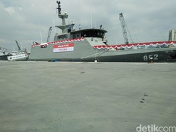 Kapal Perang KRI Cakalang 852 Resmi Dimiliki TNI AL