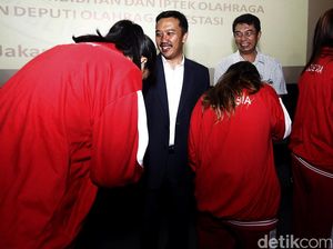 Menpora Lepas Kontingen Indonesia Asean School Games 2016