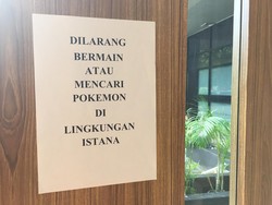 Dilarang Bermain Pokemon Go di Lingkungan Istana!
