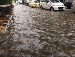 Hujan Deras di Jakarta, ini Titik-titik Genangan yang Muncul