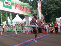 Saat Lomba MILO Jakarta International 10K, Arus di Jalur Cepat Kuningan Dialihkan