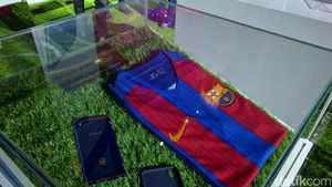 Inilah Oppo F1 Plus Barcelona