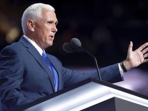 Cawapres Mike Pence Pidato di Konvensi Partai Republik