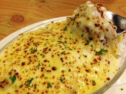 Shibuya Cafe: Lembutnya Fusion Nasi dengan Saus Krim Keju yang Gurih Leleh