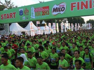 Panitia MILO Jakarta International 10K Siapkan 8 Kantong Parkir