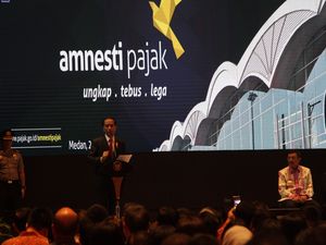 Sosialisasi Tax Amnesty di Medan, Jokowi: Saya Awasi Pelaksanaannya